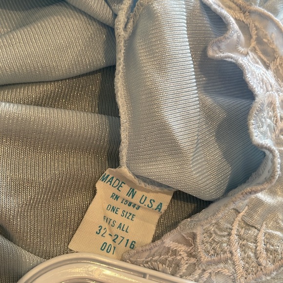 Baby blue vintage nightgown - Picture 5 of 6